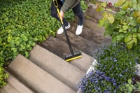 Kefa na podlahu Kärcher PS 30 Power Scrubber – žltá/čierna, 360-stupňová čistiaca hlava, 3 vysokotlakové trysky, kompatibilná s vysokotlakovými čističmi radu K2–K7 4