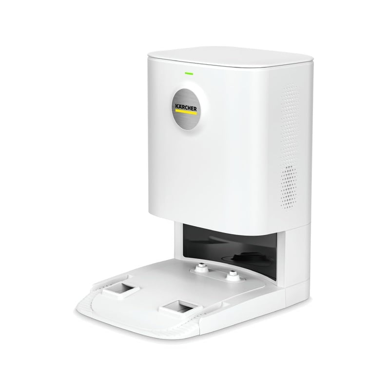 Stație de golire KÄRCHER RCV 5 – Aspirator robot cu descărcare automată a prafului și stație de andocare controlată prin aplicație