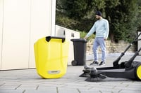 Kärcher S6 Twin Kézi Seprőgép - Kültéri Takarítógép Összecsukható Alumínium Nyéllel, Sárga-Fekete, 15,4 kg 5