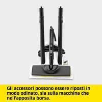 Kärcher SC 2 Deluxe parni čistač - spremnik od 1 l, 3,2 bara, 1500 W, s kompletom za čišćenje podova 7