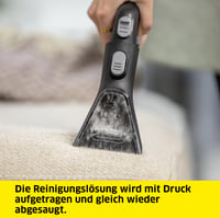 Aspirator cu spălare KÄRCHER SE 4 Plus – furtun flexibil 2 în 1, rază de acțiune 8 m, 1000 W, rezervor 4 L, alb 3