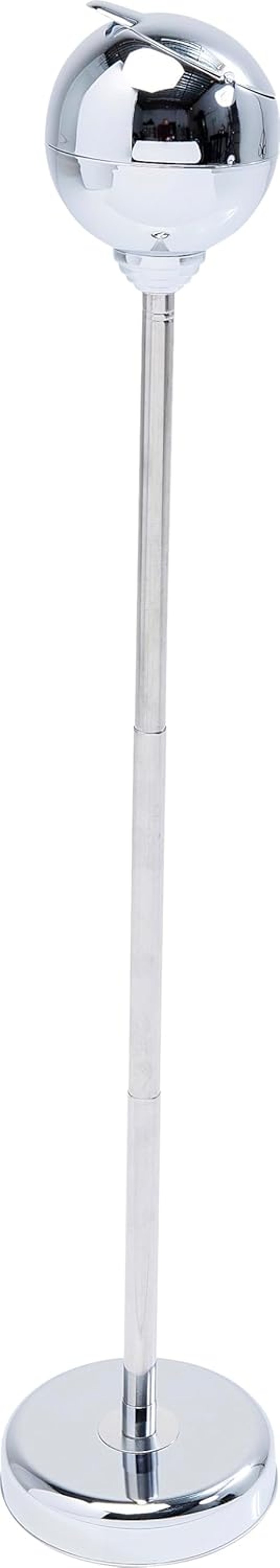 KARE Spheric Design állóhamutartó króm kültéri magasságállítható 72cm - Chrome, Outdoor