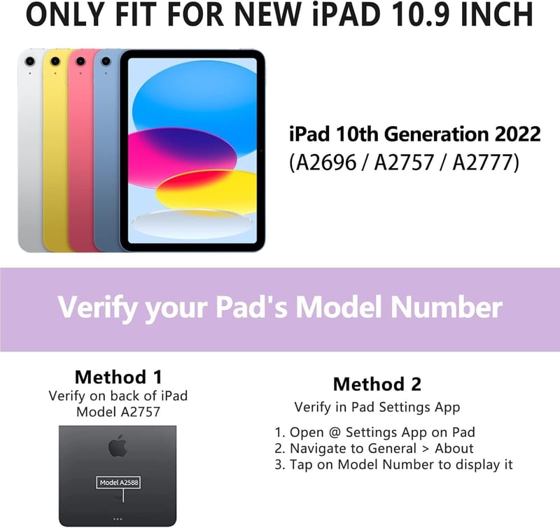 KARFUN iPad 10/11 Billentyűzetes Tok 360° Forgatható Bluetooth QWERTZ Trackpad