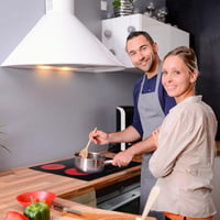 Plită ceramică încorporabilă Karinear, 60 cm, 3 zone, 5200W, control tactil, blocare pentru copii, temporizator. 9
