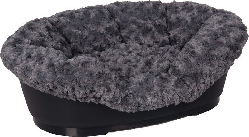 Karlie Flamingo Kutyaágy XL Méret Domus Kosárhoz Puha Fekvőhely - x-large, gray