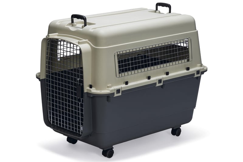 Prepravný box do lietadla Karlie Nomad XXL pre psov – 100 x 67 x 75 cm, do 50 kg, vhodný na leteckú prepravu