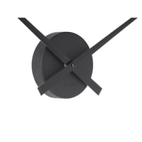 Nástenné hodiny Karlsson Little Big Time Mini KA4348BK – čierne, okrúhle, škandinávsky dizajn, hliník, 41 cm, moderná dekorácia do obývačky 4