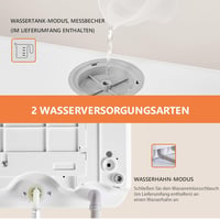 Karlxtom TDQR03A mini mosogatógép 6 program asztali freestanding 3
