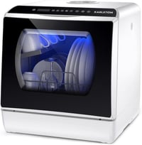 Karlxtom TDQR03A mini mosogatógép 6 program asztali freestanding 8