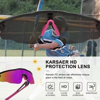 Karsaer Polarizált Sportolási Napszemüveg Kerékpár Motorkerékpár Baseball Fiataloknak 3