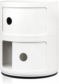 Kartell Componibili 2 elemű fehér tárolóegység 32x40 cm - White, Modern 4