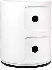 Kartell Componibili 2 elemű fehér tárolóegység 32x40 cm - White, Modern 5