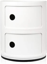 Kartell Componibili 2 elemű fehér tárolóegység 32x40 cm - White, Modern 1