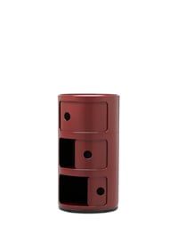 Kartell Componibili spremnik s 3 pretinca – Bordeaux 3