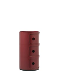 Kartell Componibili spremnik s 3 pretinca – Bordeaux 4