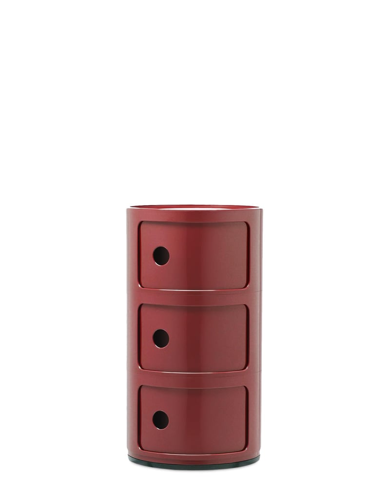 Kartell Componibili spremnik s 3 pretinca – Bordeaux
