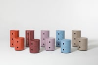 Kartell Componibili spremnik s 3 pretinca – Bordeaux 5