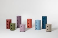 Cutie de depozitare Kartell Componibili cu 3 compartimente - Portocaliu 6