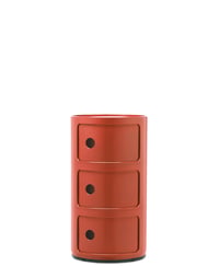 Cutie de depozitare Kartell Componibili cu 3 compartimente - Portocaliu 1
