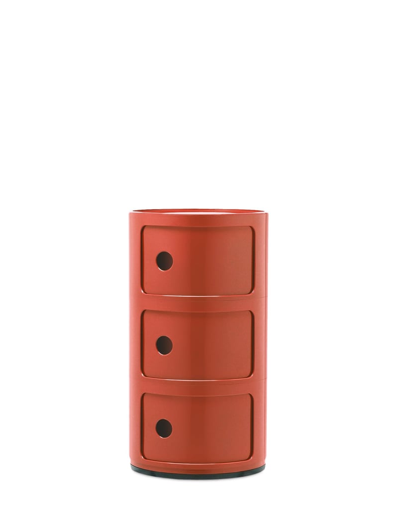 Cutie de depozitare Kartell Componibili cu 3 compartimente - Portocaliu