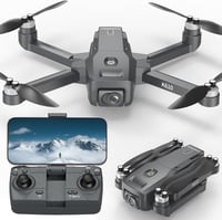karuisrc GPS Drón 4K Kamerával - Követés Funkcióval, Automatikus Hazatérés, 249g Könnyű, Összecsukható, Szélálló Kefe Nélküli Motor, Kezdőkn 1