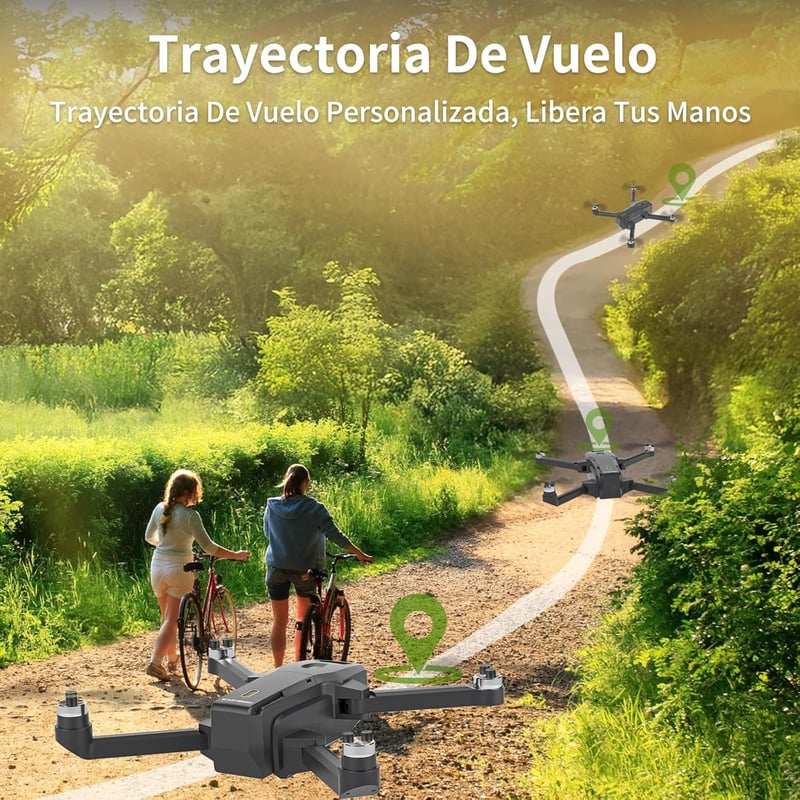KARUISRC K600 Összecsukható Drón 1080P HD Kamerával, 5G WiFi FPV, Kefenélküli Motorral, Automatikus Lebegéssel, Gesztus Fotó Funkcióval, Fek