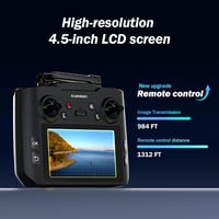 karuisrc K600GPS Drón 4,5" LCD Kijelzős Távirányítóval - GPS Automatikus Visszatérés, 1080P HD Kamera, 32GB SD Kártya, Optikai Áramlás, 400m 2