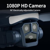 karuisrc Összecsukható Drón 2x1080P HD Kamera, FPV, LED Világítás, Optikai Pozicionálás 2