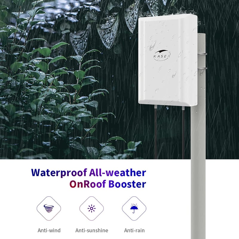 KASER 4G LTE 5G Kültéri MIMO Antenna 12dBi Erősítés TS9 Adapter 10m Kábellel