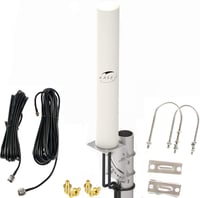 KASER 4G LTE Kültéri Antenna MIMO 698-2700 MHz SMA CRC9 TS9 12 dBi 15 km 1