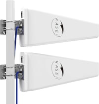 Kaser LPDA 5G/4G LTE Mimo Antenna 12dBi TS9 Adapter 10m Kábellel 1