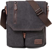 Kasgo férfi vászon válltáska vízálló messenger crossbody 1