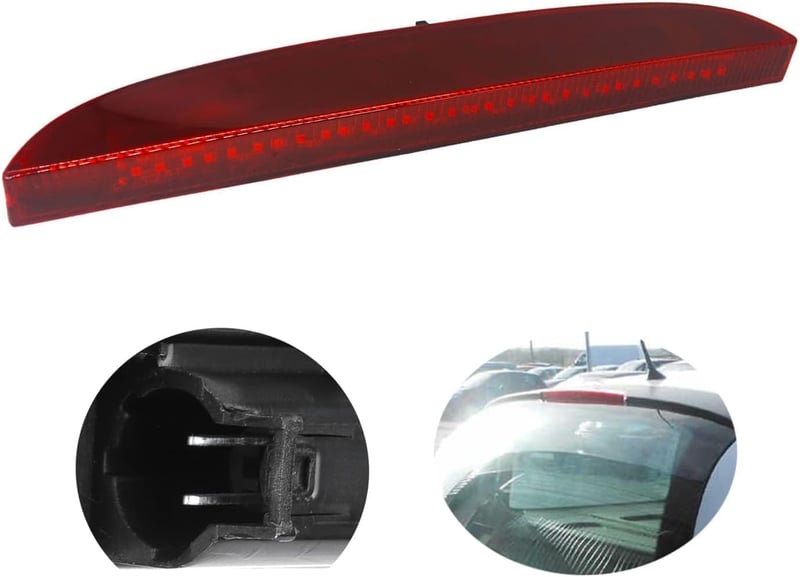 KASturrboo Renault Clio II féklámpa 1998-2006 piros hátsó fényszóró 7700410753