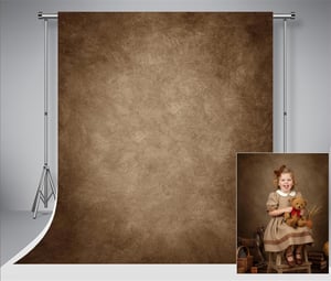 Kate foto pozadina, tamnosmeđa tekstura, sklopiva - 2x2 m