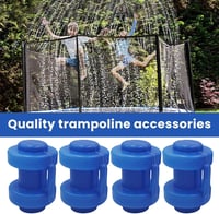 KATLKIU koncovky na tyče trampolíny 25 mm, 8 ks, náhradný diel na tyč ochrannej siete, doplnok k trampolíne odolný voči poveternostným vplyvom 5