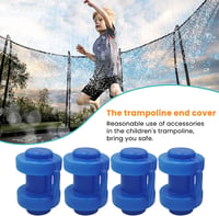 KATLKIU koncovky na tyče trampolíny 25 mm, 8 ks, náhradný diel na tyč ochrannej siete, doplnok k trampolíne odolný voči poveternostným vplyvom 6