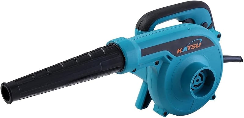 KATSU 650W elektromos lombfúvó turbó ventilátorral változtatható sebességgel