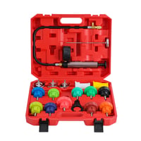 KATSU Tools 18-dijelni set za testiranje rashladnog sustava - Mjerač tlaka hladnjaka, alat za provjeru rashladnog sustava, alat za otkrivanje curenja 1