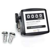 KATSU Tools 4-miestny digitálny prietokomer na naftu, presnosť 3,5 bar 2
