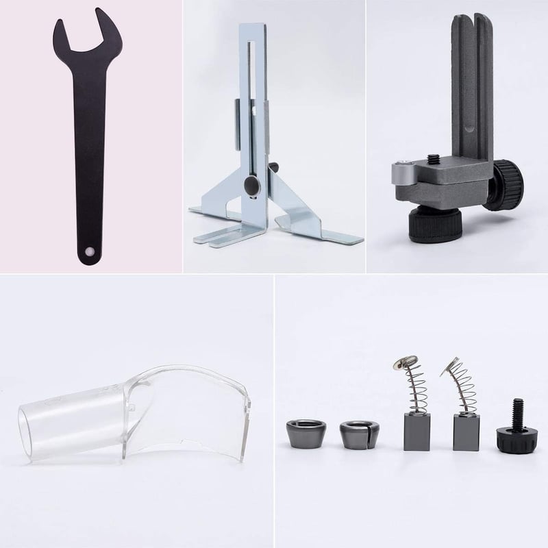 KATSU Tools Elektromos Marógép 710W - Fa Élmaró, Asztali Felsőmaró, Ácsmunkához, Barkácsoláshoz, 0.95 LE Teljesítménnyel