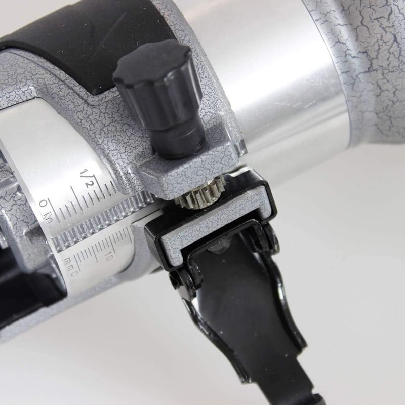 KATSU Tools Elektromos Marógép 710W - Fa Élmaró, Asztali Felsőmaró, Ácsmunkához, Barkácsoláshoz, 0.95 LE Teljesítménnyel
