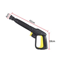 Vysokotlaková pištoľ KATSU Tools pre Karcher K2 K3 K4 K5 K6 K7 - 200 Bar rýchlospojkový systém, čierna 1