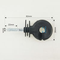 KATSU Tools Nagy Teherbírású Poli Szalag Csavar Szigetelő Elektromos Kerítéshez Mezőgazdasági Használatra 2