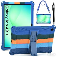 KATUMO Detské puzdro na Samsung Galaxy Tab A9+ / A9 Plus 11 palcov 2023 (SM-X210/216/218) s kompletnou ochranou, stojanom, dotykovým perom a ramenným popruhom 1