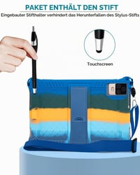 Husă universală din silicon KATUMO pentru tablete de 10-10,1 inchi, husă de protecție pentru Blackview, TECLAST, DOOGEE, SEBBE, Lville, OUZRS, Wqplo și alte mărci 4
