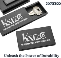 Katzco mágneses kulcstartó doboz - 3,2x7cm autó és otthon tároláshoz 6