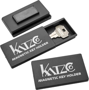 Katzco magnetska kutija za ključeve, crna - 3 kom.