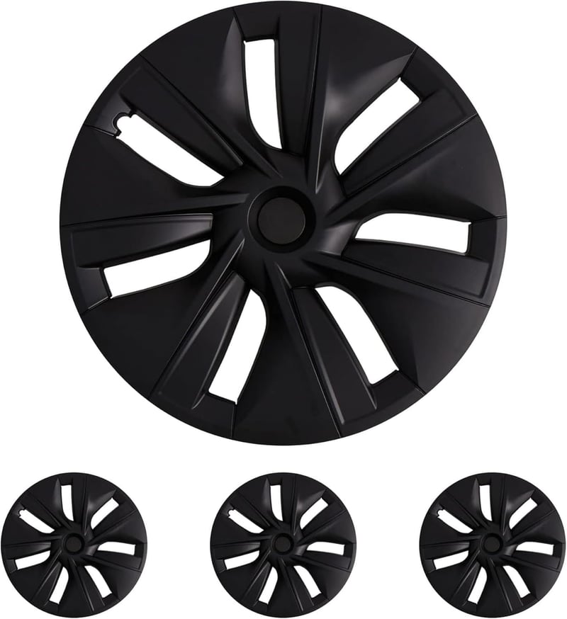 KAVANIC Tesla Model Y 19" Felniborítás Matte Black 4db Gemini 2020-2024