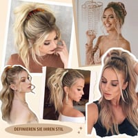 Agrafă de păr tip banană cu model de leopard Kavya pentru femei și fete - set de 6 accesorii de păr vintage din plastic, antiderapante 6