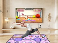 KAXIMON Dupla táncszőnyeg TV-hoz HDMI vezeték nélküli vezérlővel, csúszásmentes, gyerek és felnőtt 3-12 év, plug and play 7